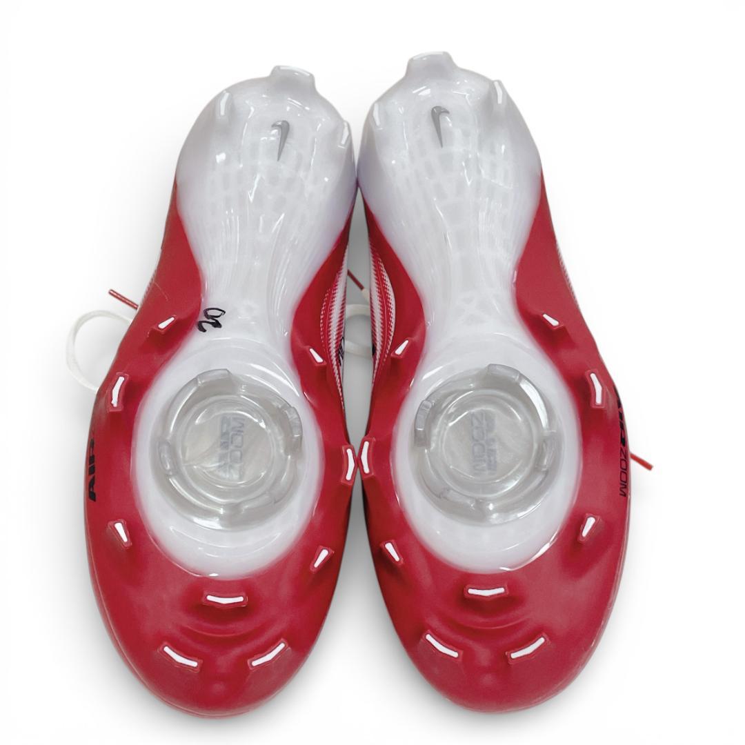 海外モデル ナイキ アメフトスパイク 26.5 Nike Vapor Pro 白