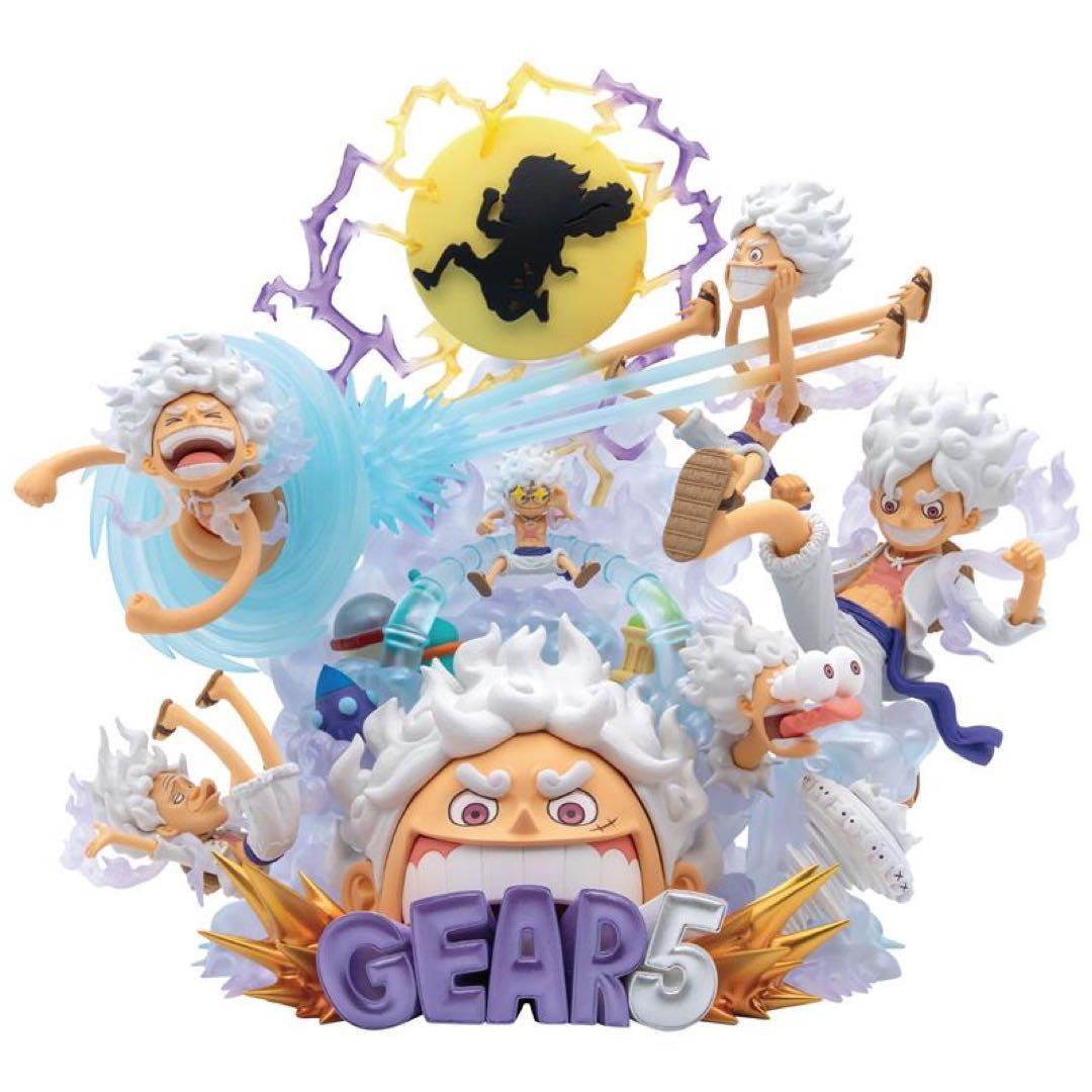 ワールドコレクタブルフィギュア　プレミアム　ルフィ ギア5 スペシャル