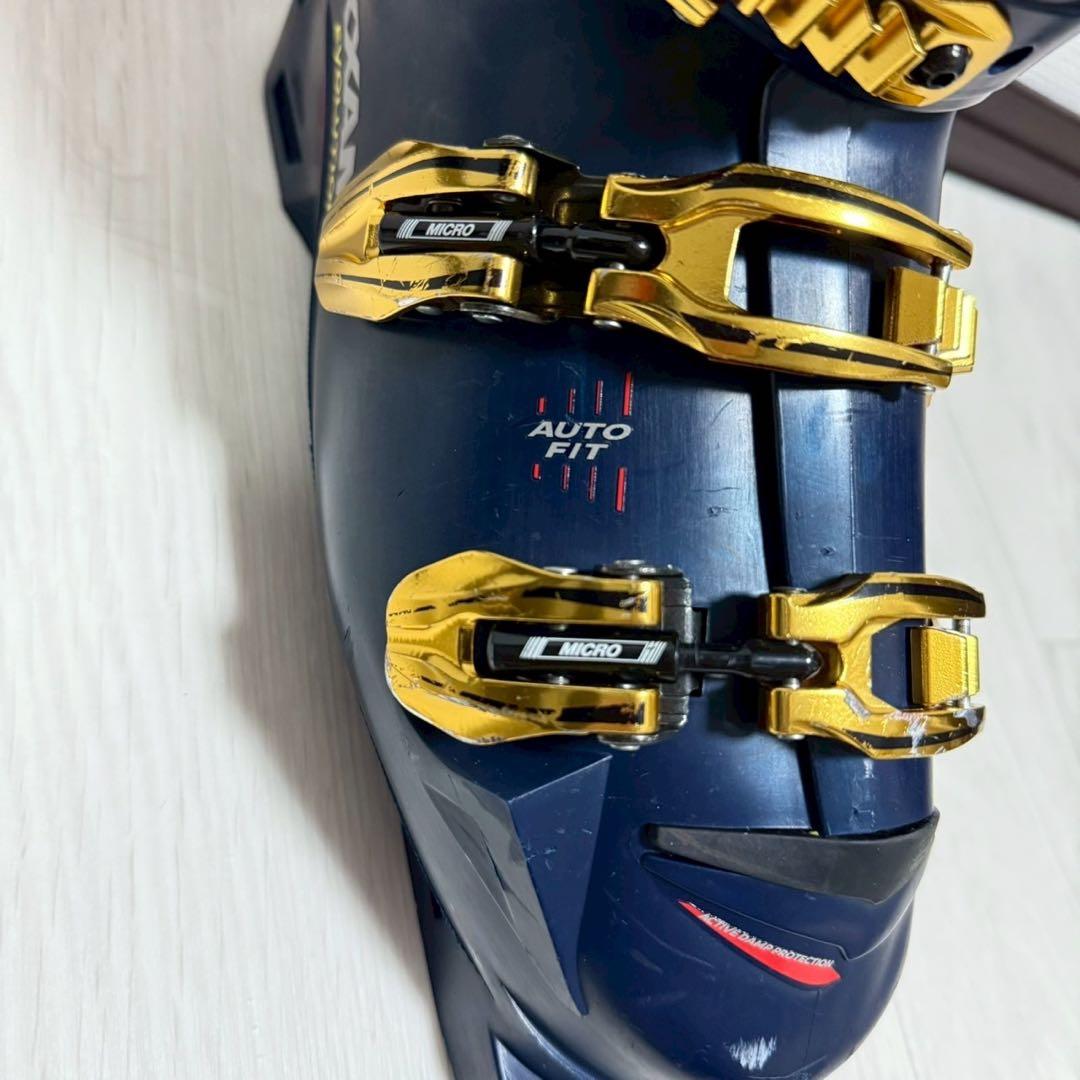 レグザムスキーブーツREVO110 M 26cmネイビー MICROバックル付属