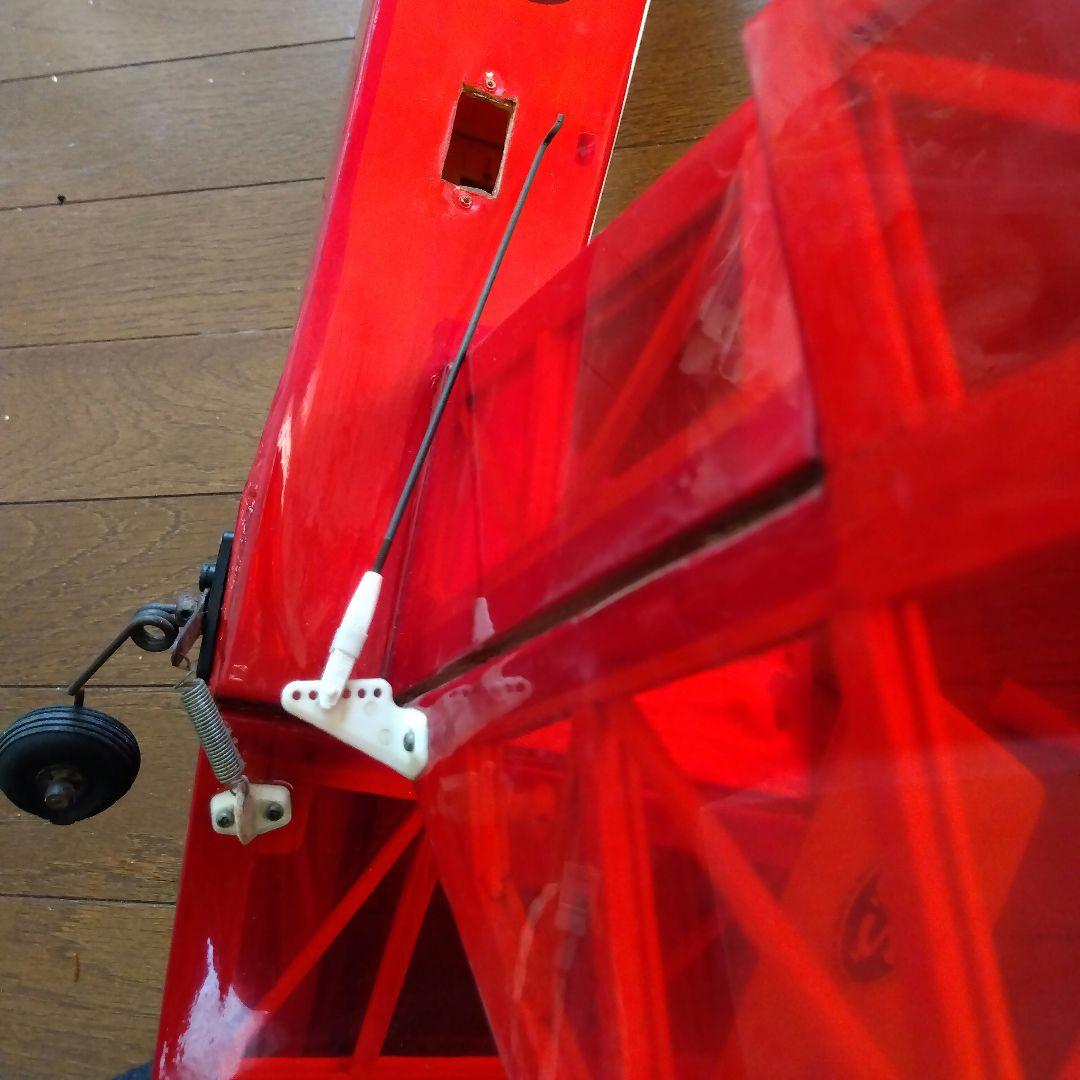 航空機模型 高翼 ムサシノ？　ラジコン 飛行機　OS 2C 40 エンジン