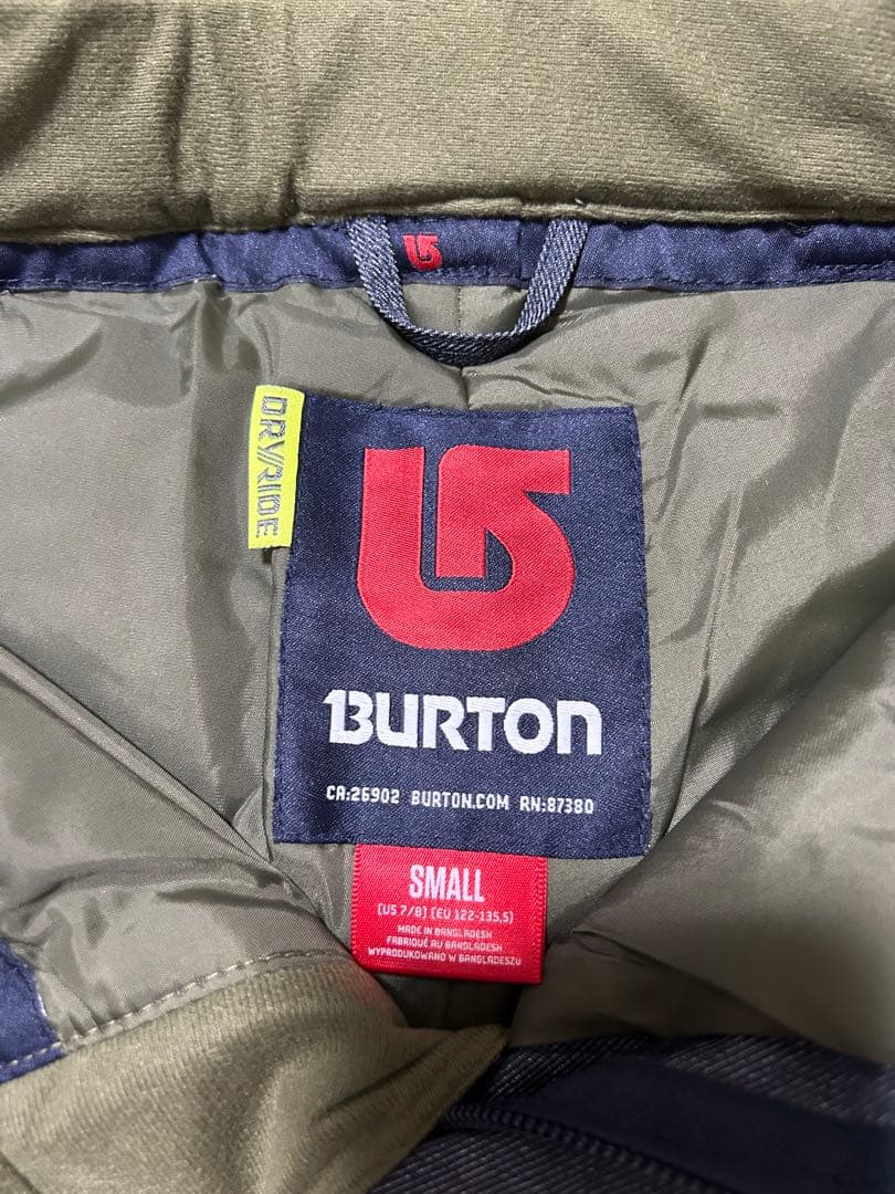 BURTON スノーウェア BOYS DENIM PT サイズ: SMALL