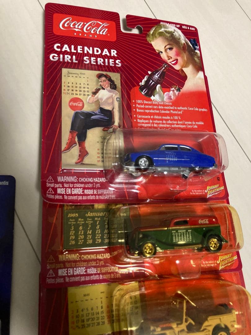 【未開封ミニカー】コカコーラガールズシリーズ&johnny lightning
