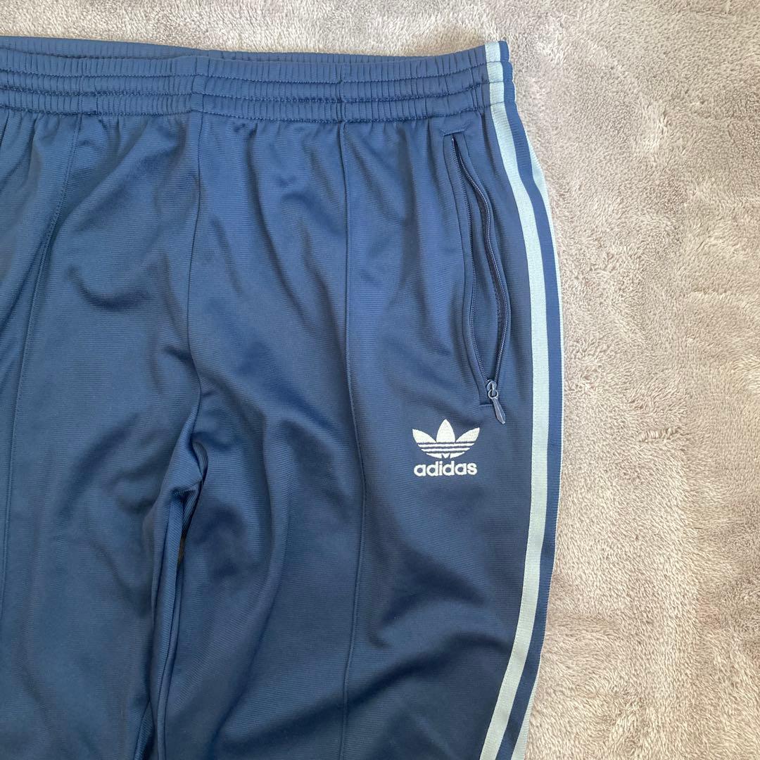 old adidas 90s トラックパンツ　ジャージ　万国旗