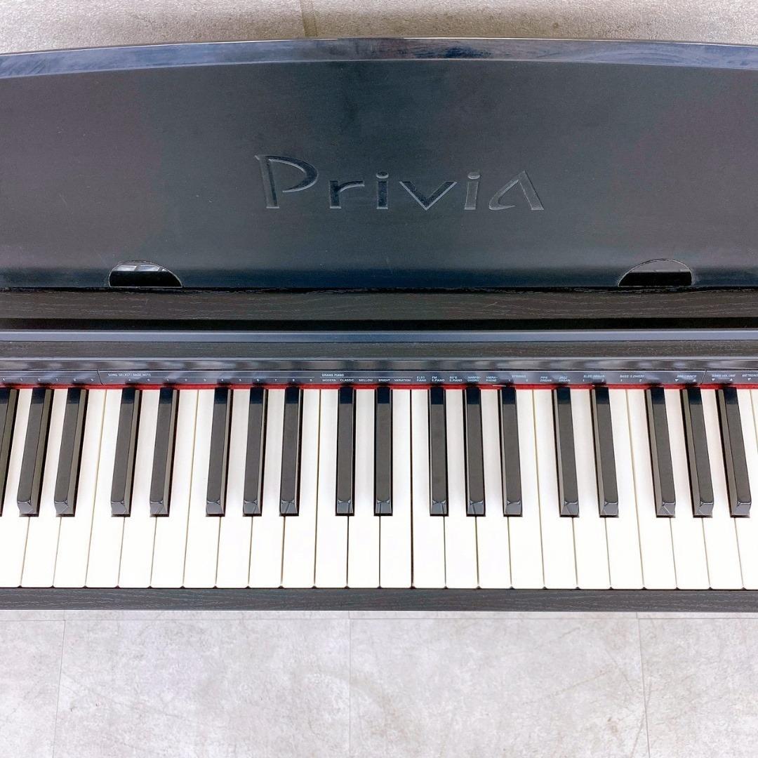 CASIO　Privia PX-735BK 電子ピアノ 2012年製（椅子付き）