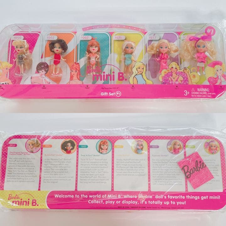 バービー人形 バービー人形 ミニビー Mini B. タイムカプセルギフトセット