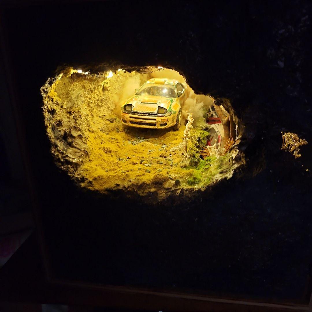 1/24 　ラリー　ジオラマ