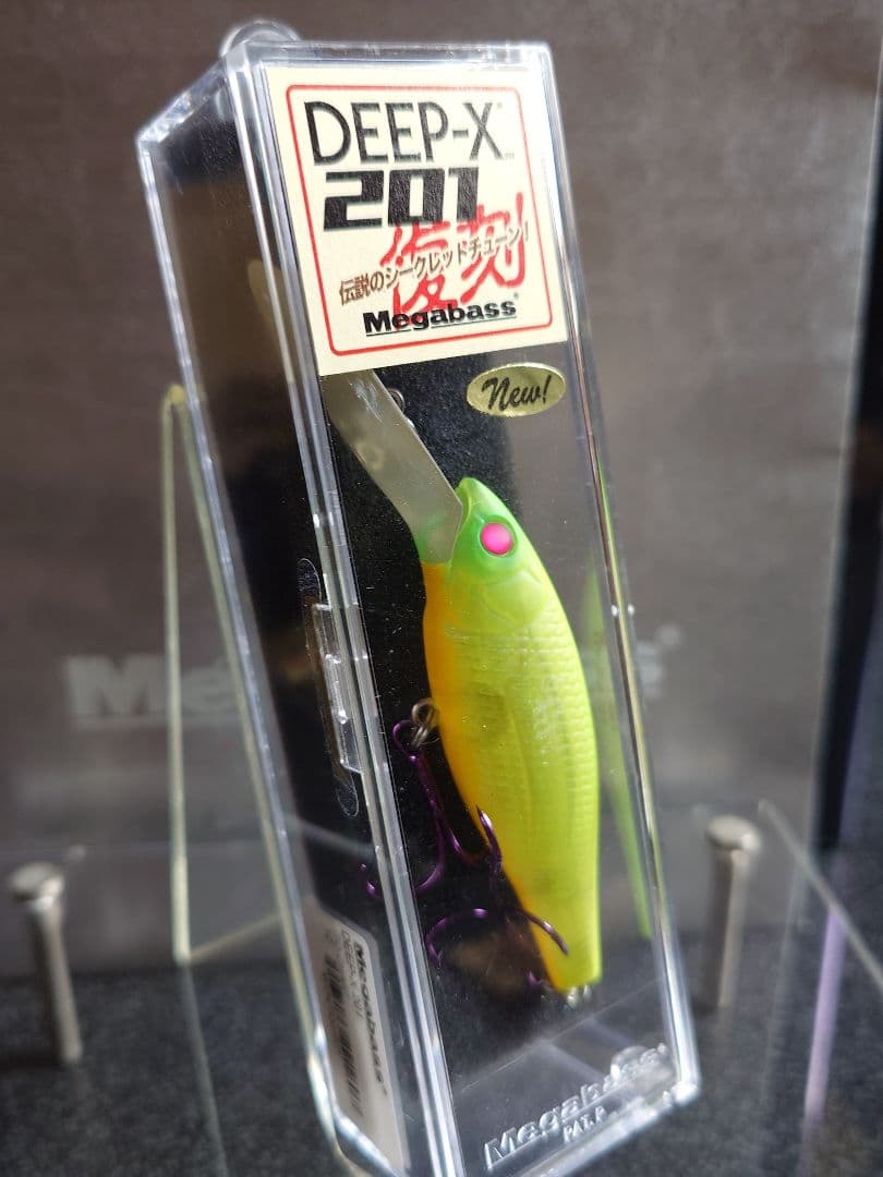メガバス ディープエックス201 '10 限定 伊東チャート 紫針 新品未開封