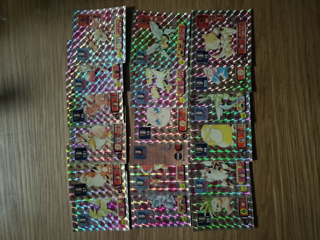 アマダ製　ポケモンシール列伝セット