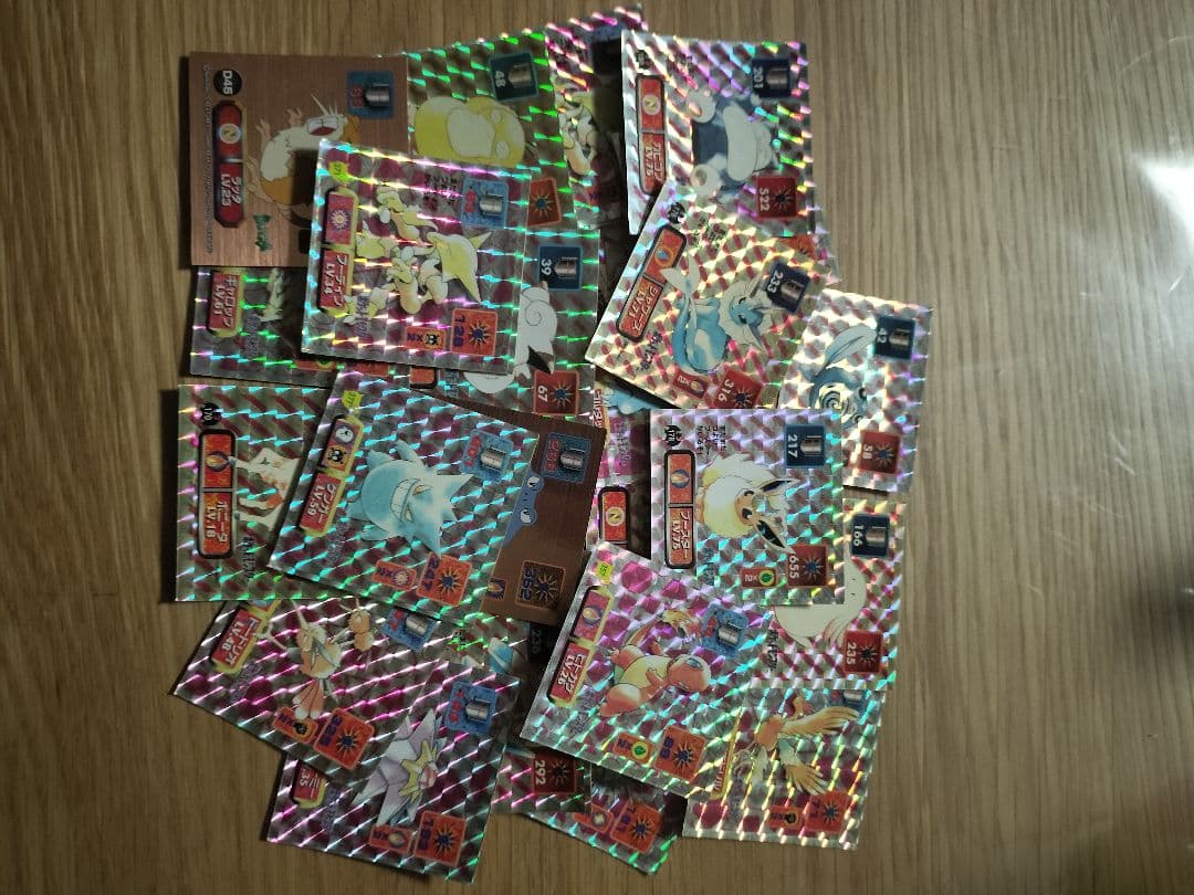 アマダ製　ポケモンシール列伝セット