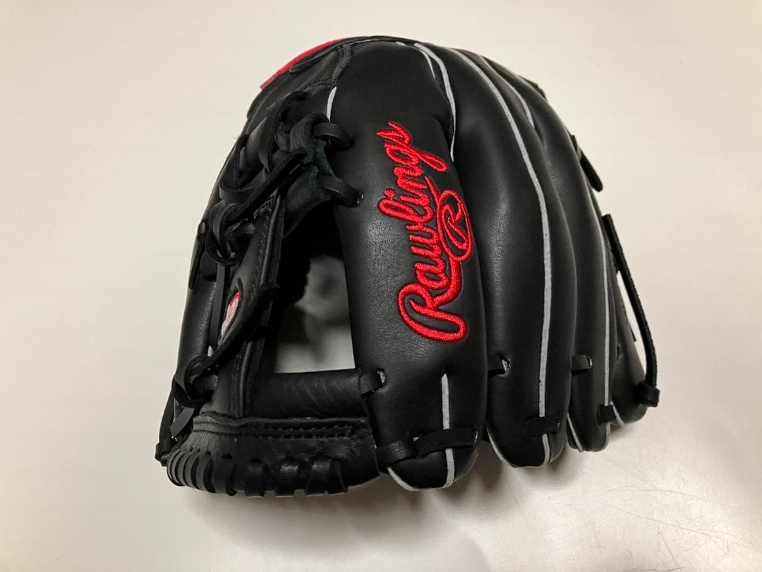 ローリングス黒 Rawlings軟式野球 /ソフトボール兼用グラブ 成人用