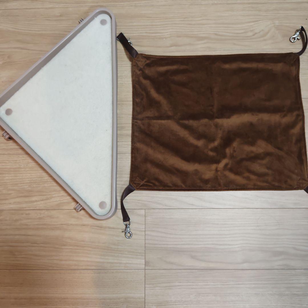 キャットケージ ハンモック付き 89.5x57x119cm