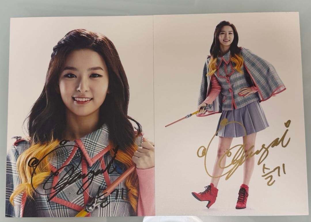 激レア品 Red Velvet スルギ　直筆サイン