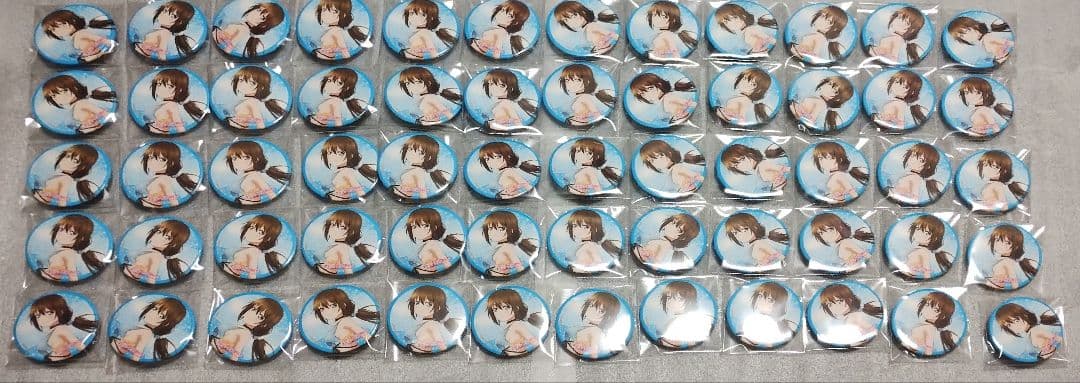 ラブライブ　桜坂しずく　缶バッジ　KADOKAWA　コミケ 105　55個セット