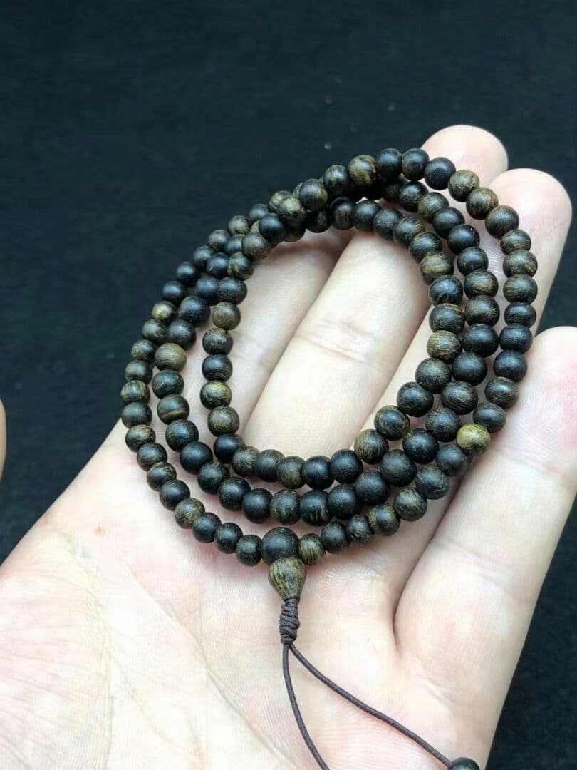 本物見逃すな！ダラガン虎斑沈香手串 沈香木 伽羅 聞香