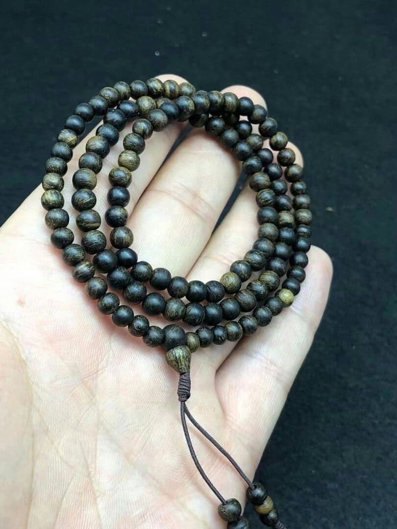 本物見逃すな！ダラガン虎斑沈香手串 沈香木 伽羅 聞香