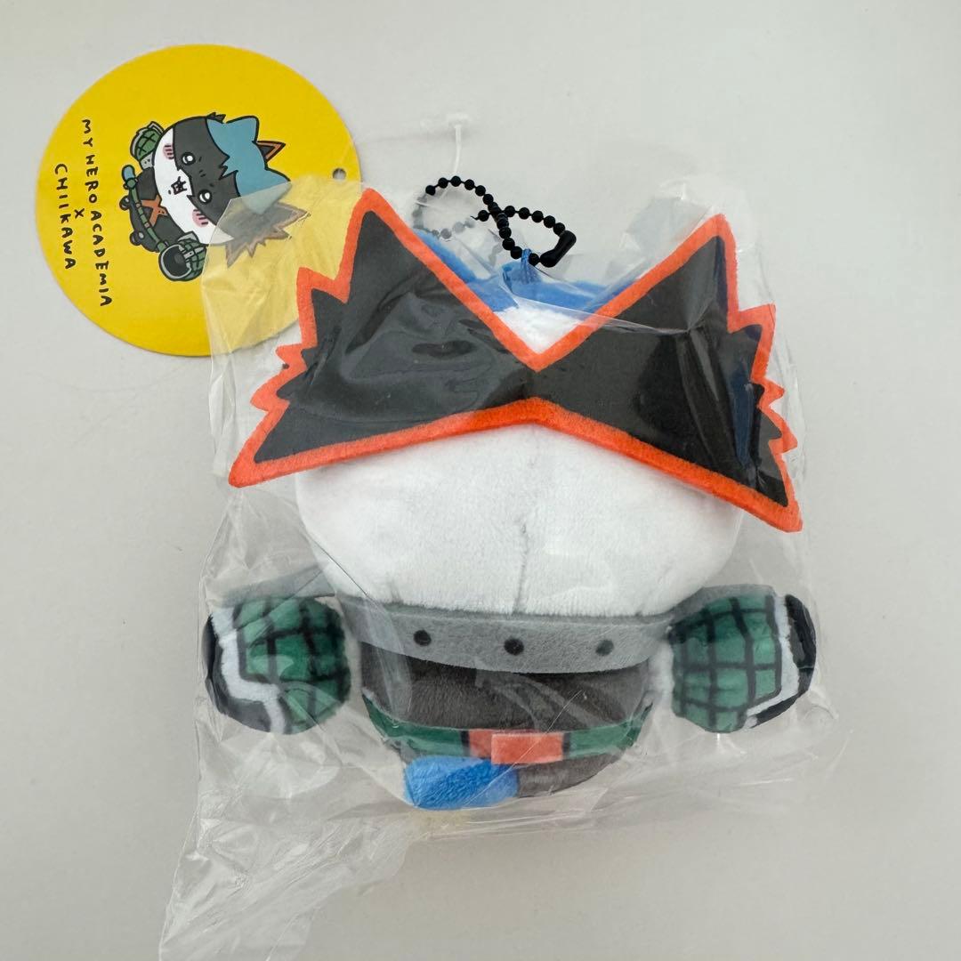 僕のヒーローアカデミア×ちいかわ マスコット（爆豪勝己×ハチワレ）