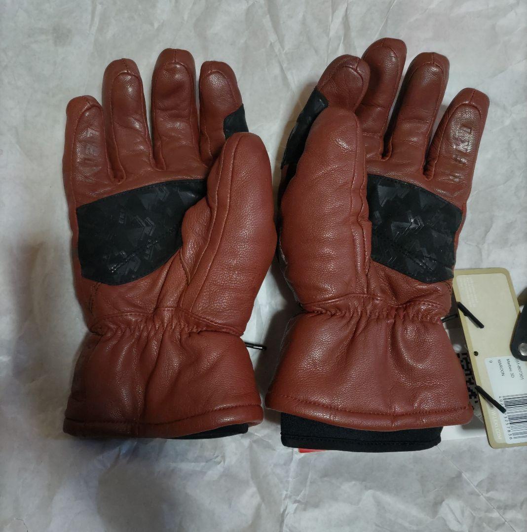 く*ろ様 新品タグ付き LEKI レキ MARBEC 3D グラブ