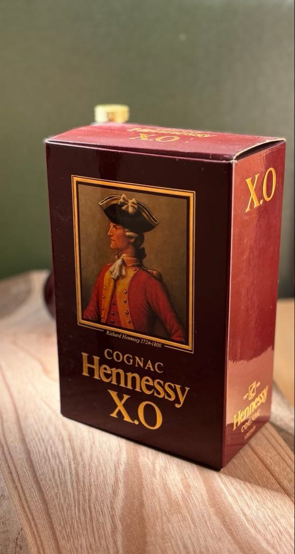 Hennessy X.O COGNAC 金キャップ クリアボトル 700ml
