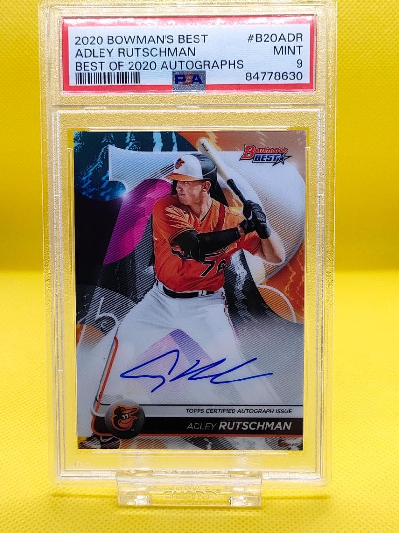 【PSA鑑定品_美品】Adley Rutschman_直筆オンカードサイン