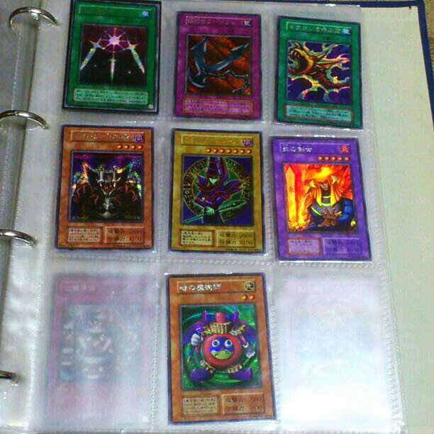 遊戯王 初期　炎の剣士　時の魔術師　ブラックマジシャン