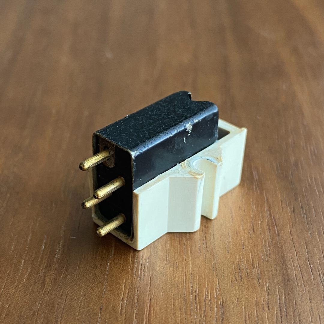 初期 Shure M44-5 白 カモメ 銀ラベル カートリッジ 動作確認済み③