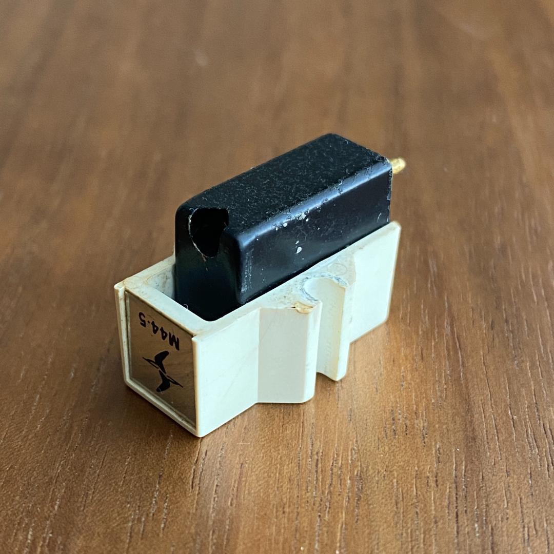 初期 Shure M44-5 白 カモメ 銀ラベル カートリッジ 動作確認済み③