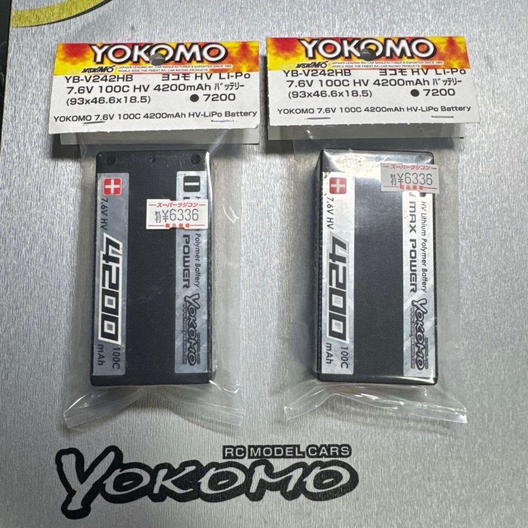 ヨコモ リポ バッテリー ビール　6個セット