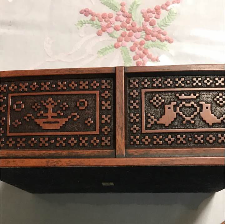 アンティークのお針箱 特価