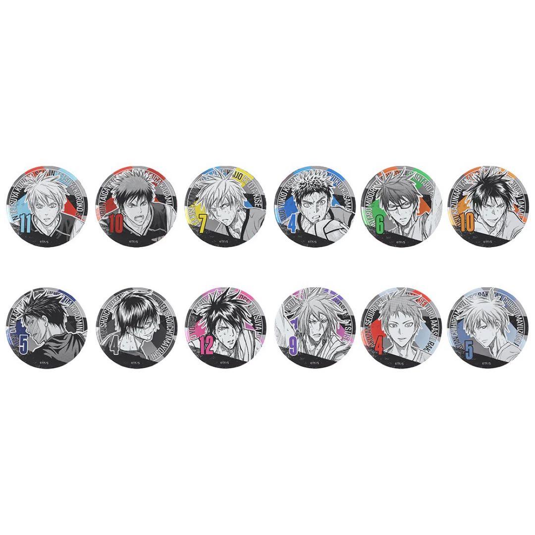 20個セット■黒子のバスケ デコレクション缶バッジ（全12種／ランダム1種入り）