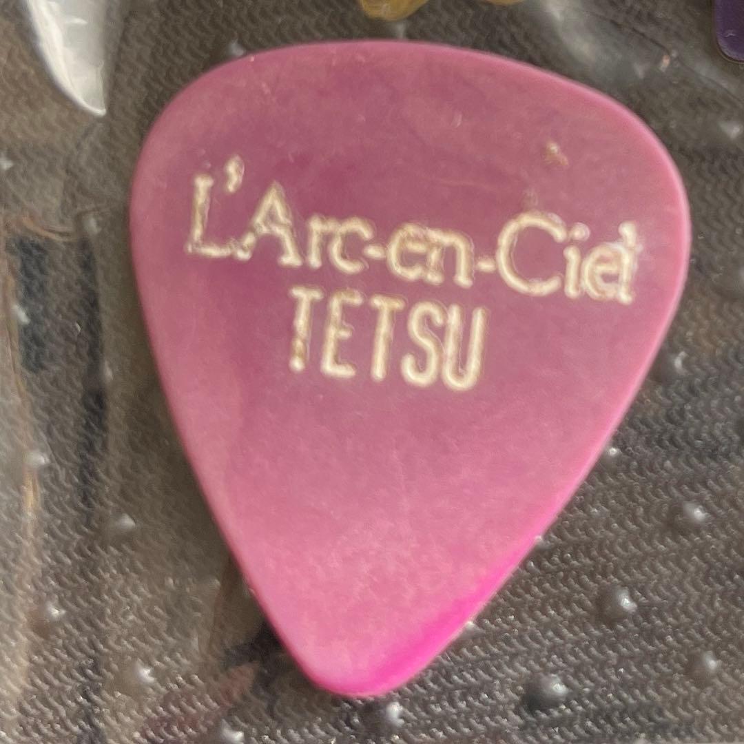 激レア！1992年インディーズ時代ラルク　TETSU 本人使用ピック(おまけ付)