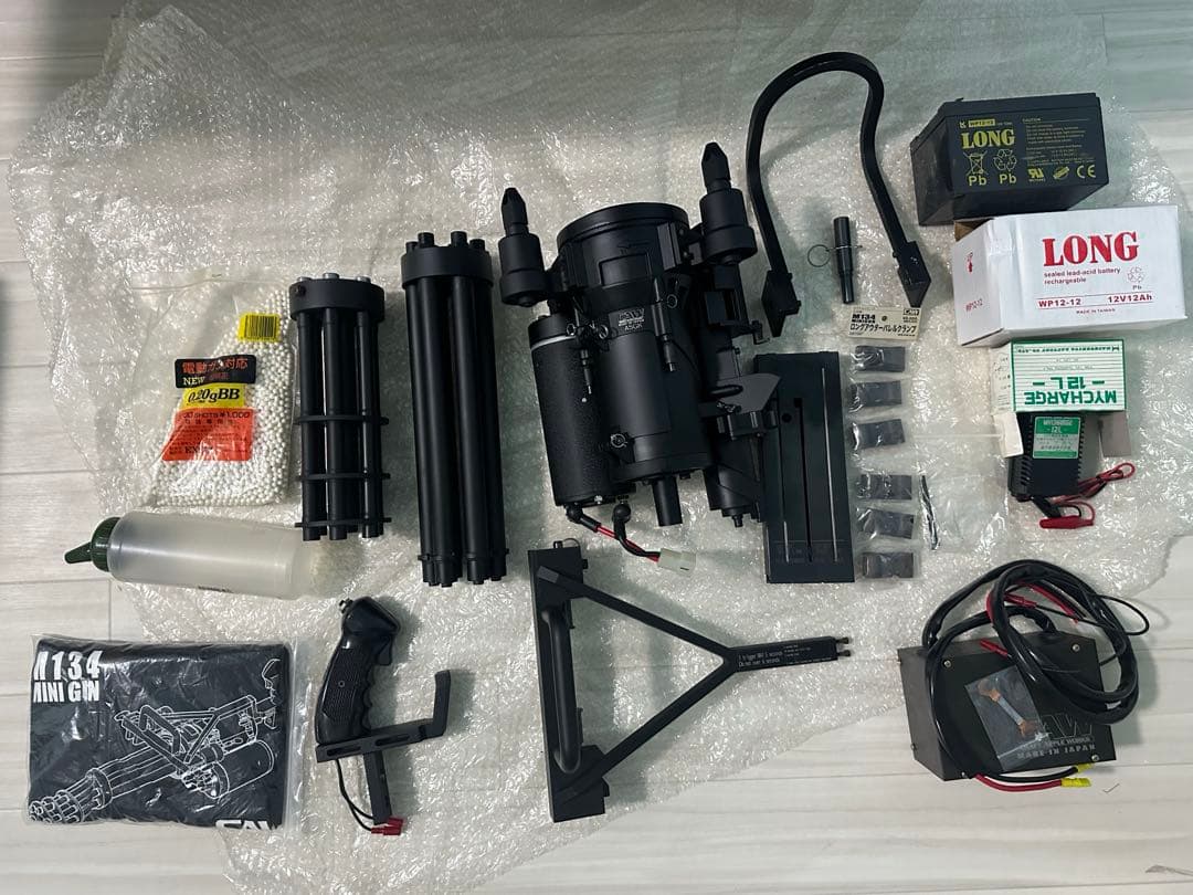 CAW M134 ミニガン 木箱付き 現状品　希少　再販なし