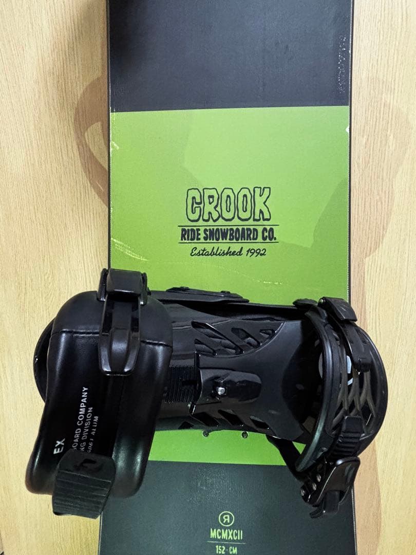 RIDE スノーボード ビンディング ケース セット152cm