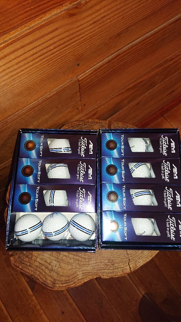 タイトリストゴルフボールツアーソフトエイム360ホワイト２ダース