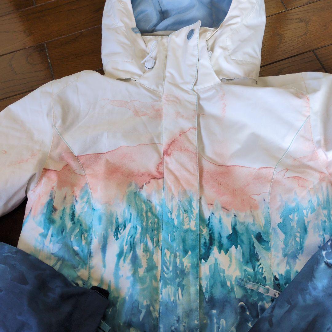 ROXY　スノボウェア　上下セット　グラデーション　パステルピンク　М　S