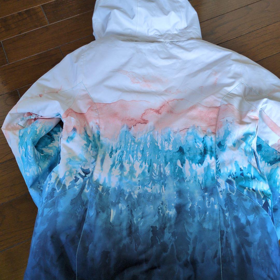 ROXY　スノボウェア　上下セット　グラデーション　パステルピンク　М　S