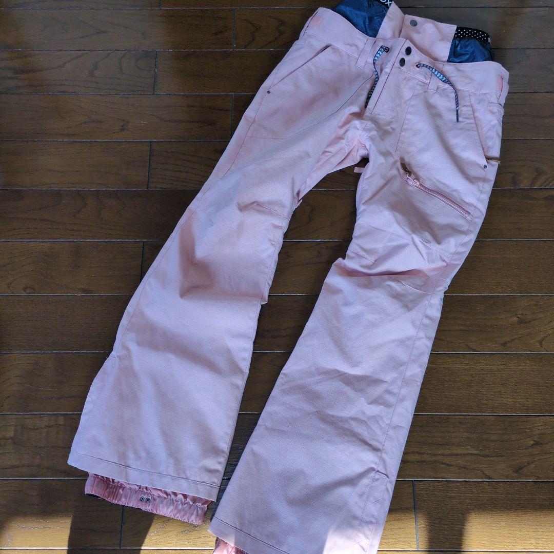 ROXY　スノボウェア　上下セット　グラデーション　パステルピンク　М　S