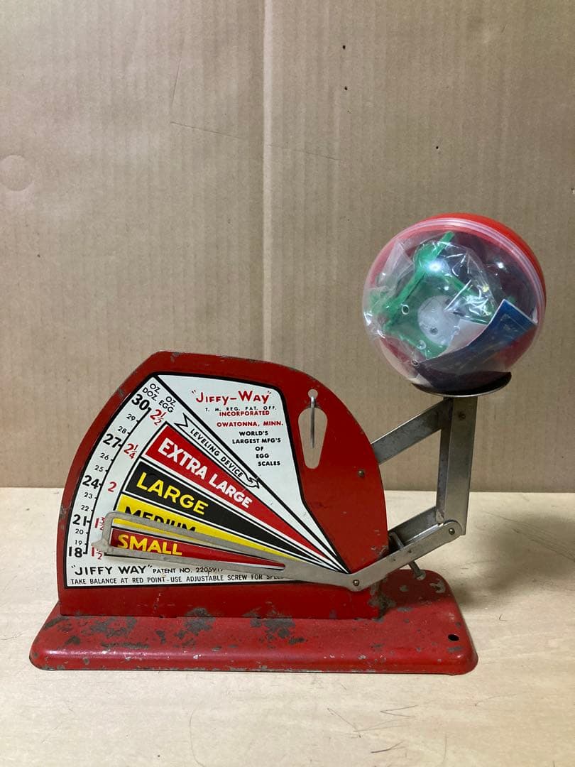 アメリカ　エッグスケール　当時物