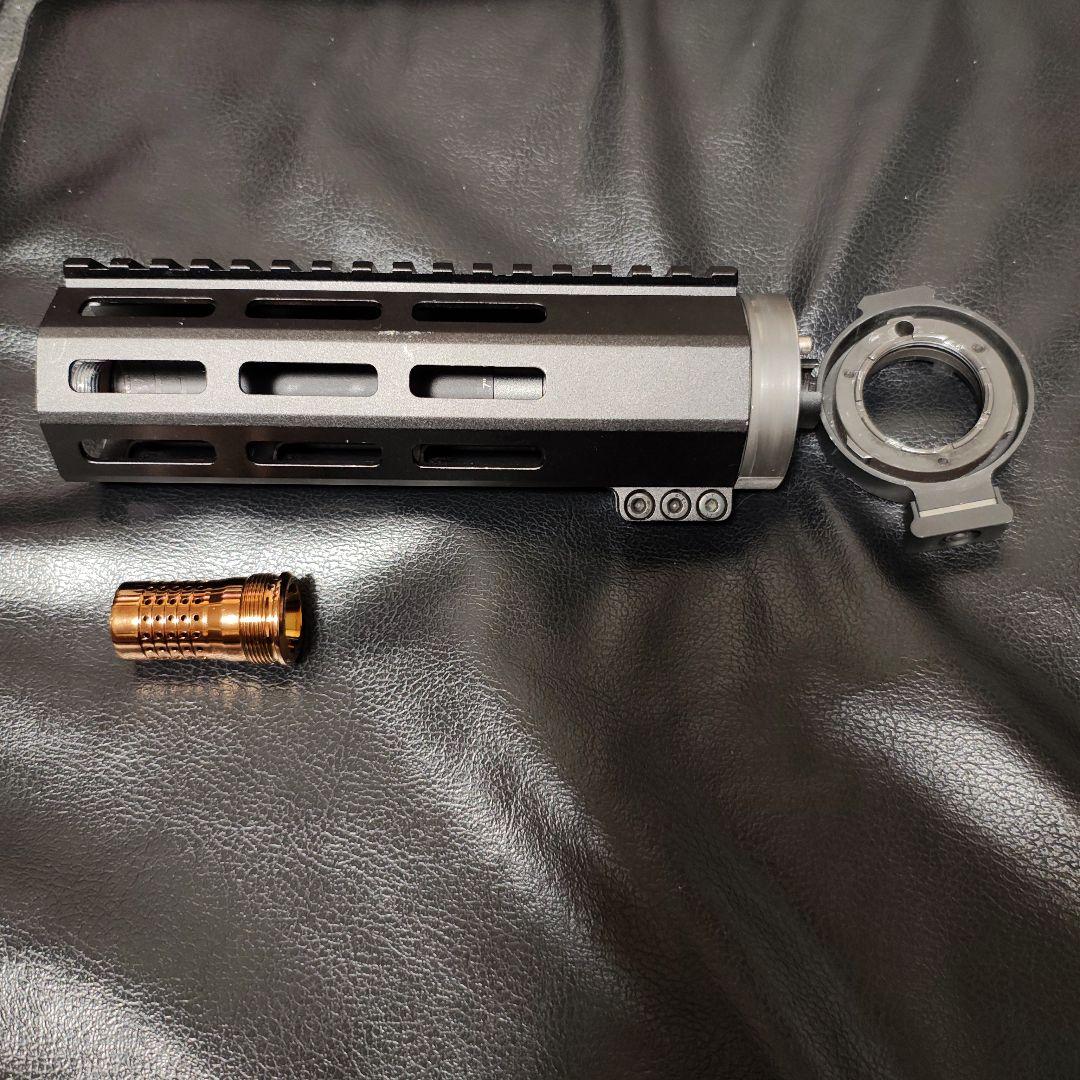 MWS用カスタムRGWQDタイプハンドガード ※インナーバレルは付属しません。