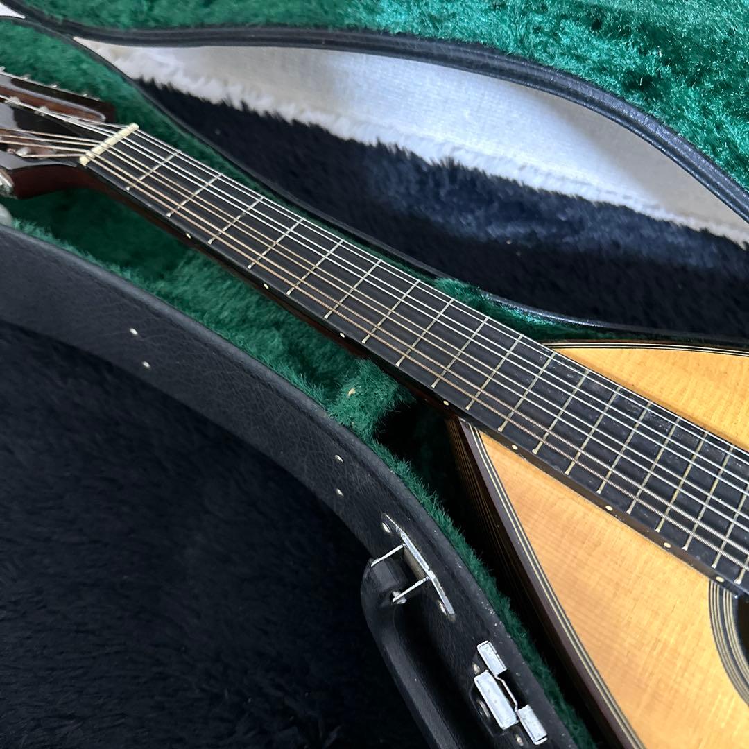 レア 高級 SUZUKI MD-6 マンドラ 弦楽器 リブ彫り ハードケース付き