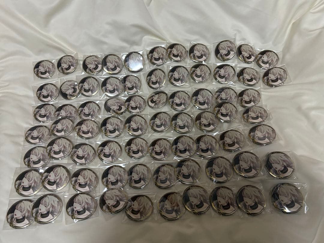 棗巳波 APOZ 缶バッジ 72個