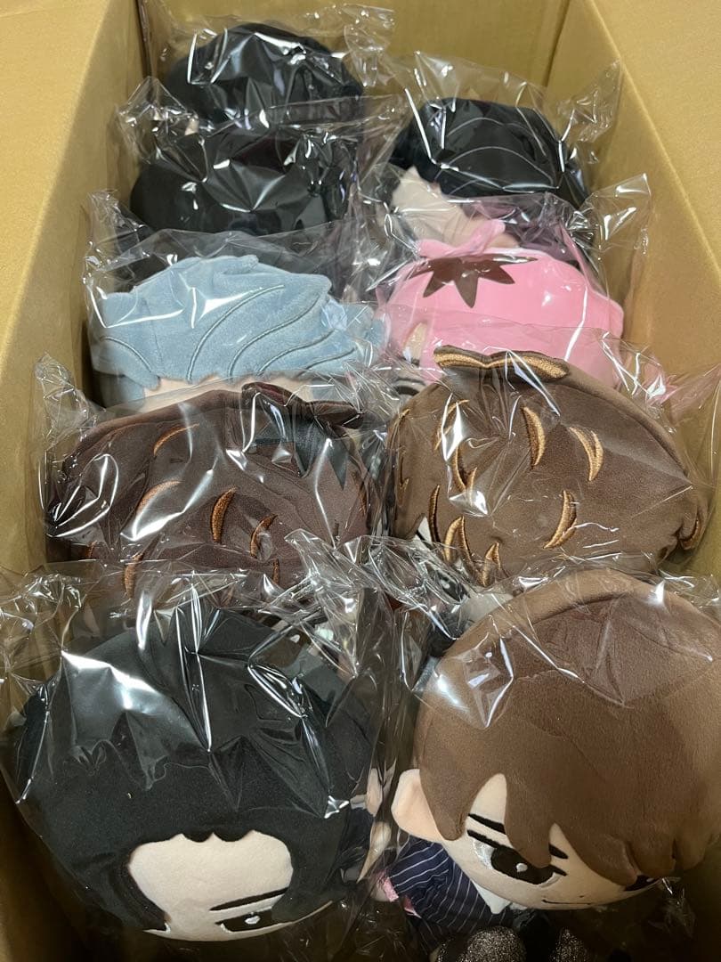 すのチル　Man ぬいぐるみ 9人セット ぶら下がらないシリーズ