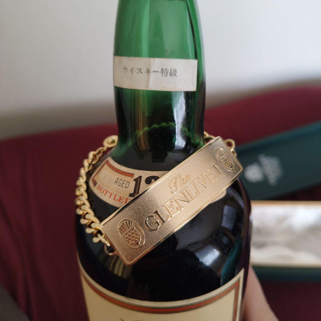 【未開栓】ザ・グレンリベット 12年 旧タイプ 木箱 パンフ付 古酒