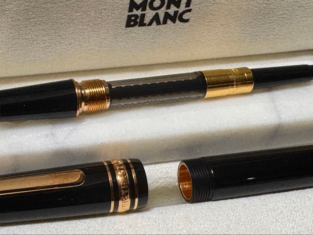 【新品未使用】モンブランローズゴールドコートマイスターシュテュック145 万年筆