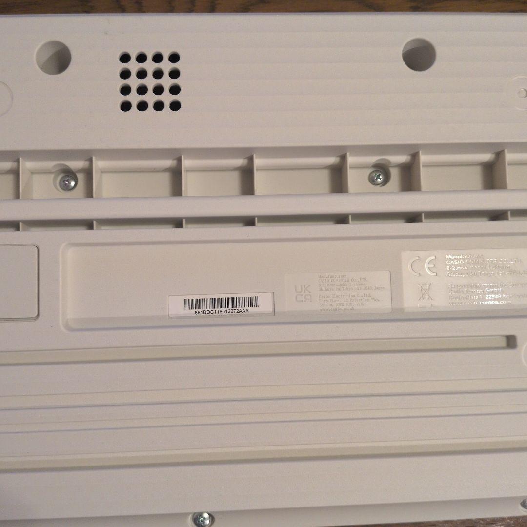 Casiotone（カシオトーン） ホワイト [61鍵盤]　CT-S1WE