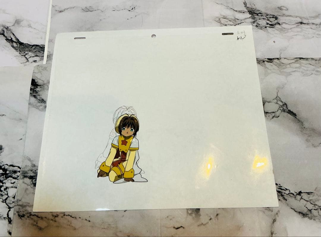 カードキャプターさくら　セル画　さくらちゃん　ケロちゃん　3枚セット