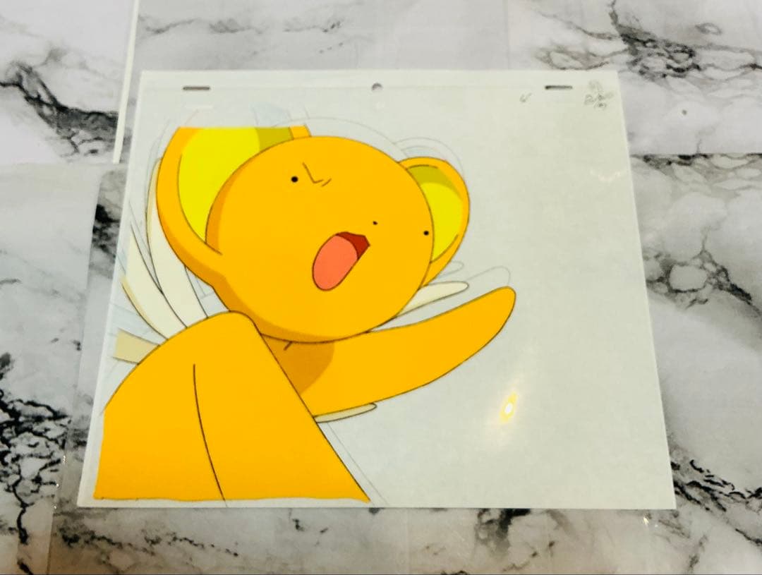 カードキャプターさくら　セル画　さくらちゃん　ケロちゃん　3枚セット