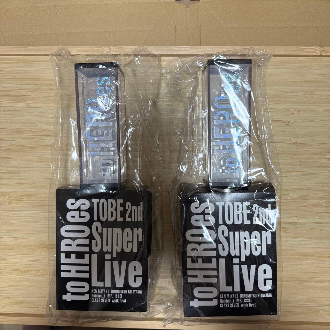 【新品未開封】TOBE toHEROes 2nd ペンライト タオル