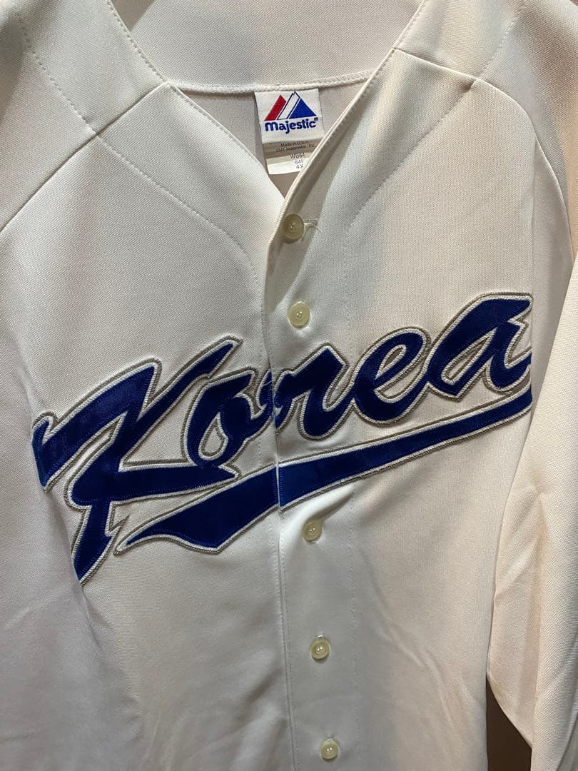 韓国代表　ユニフォーム マジェスティック WBC korea 2009 野球4X