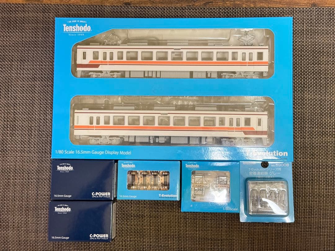 新品 即日発送 天賞堂No.65015東武6050系2両セットとオプションパーツ