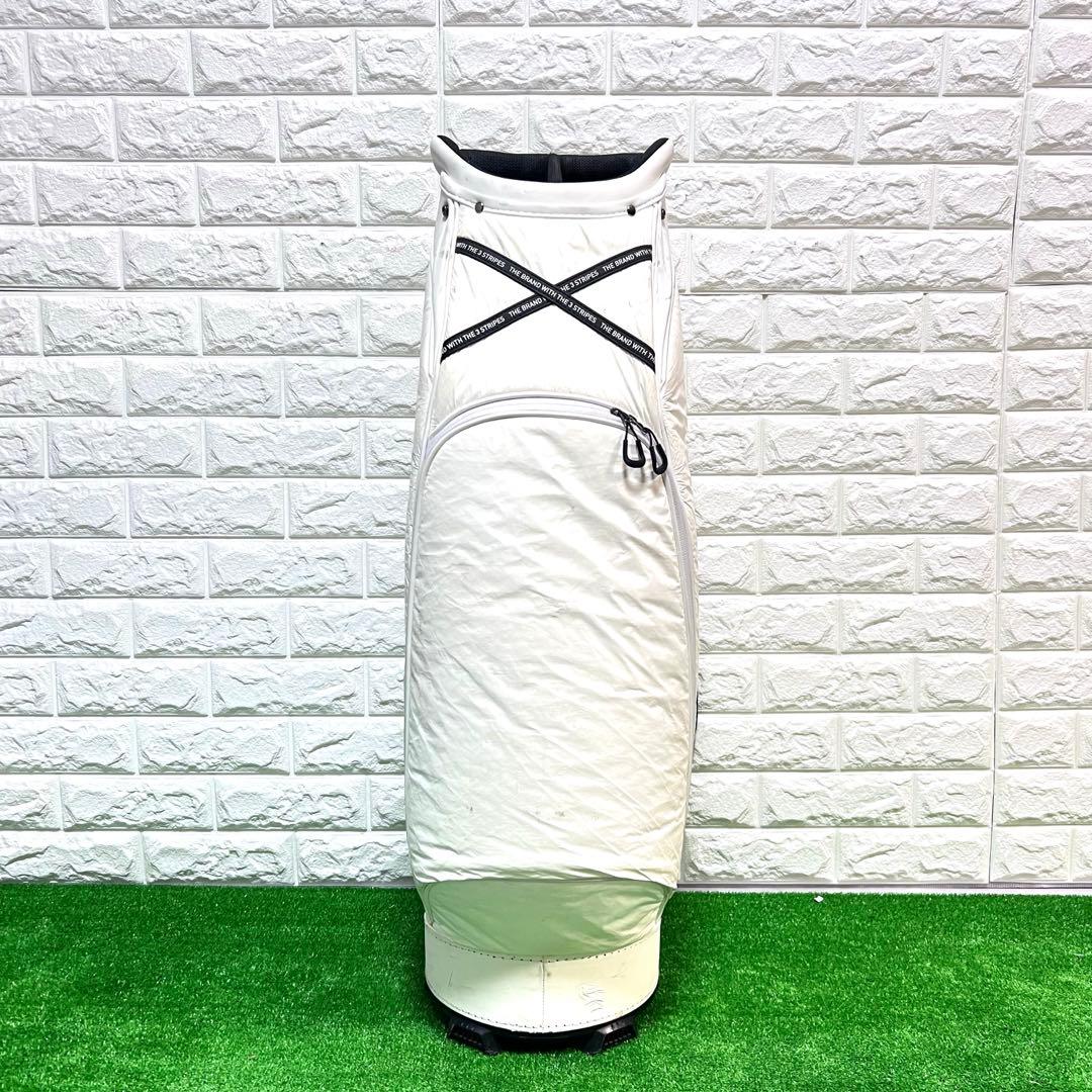 美品　アディダス HFF74 ADICROSS キャディーバッグ 9.5型